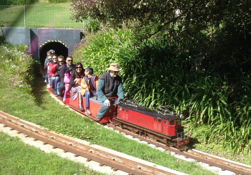 toy train ride near me